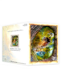 Tree artwork greeting card