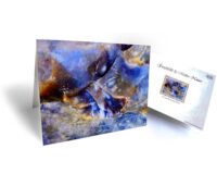 stone art greeting card