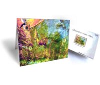 trees artwork greeting cards for sale